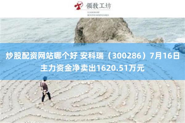 炒股配资网站哪个好 安科瑞（300286）7月16日主力资金净卖出1620.51万元