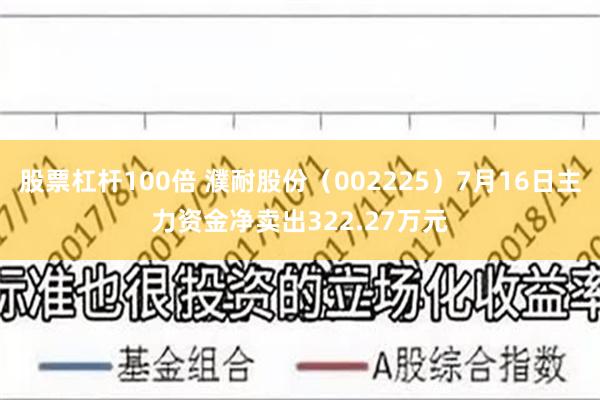 股票杠杆100倍 濮耐股份（002225）7月16日主力资金净卖出322.27万元