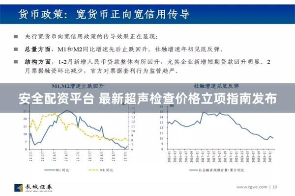 安全配资平台 最新超声检查价格立项指南发布