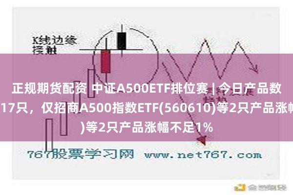 正规期货配资 中证A500ETF排位赛 | 今日产品数量扩容至17只，仅招商A500指数ETF(560610)等2只产品涨幅不足1%