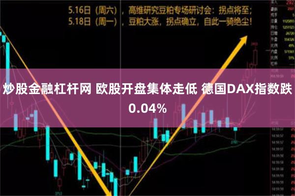 炒股金融杠杆网 欧股开盘集体走低 德国DAX指数跌0.04%