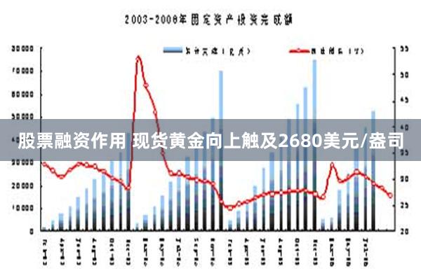 股票融资作用 现货黄金向上触及2680美元/盎司